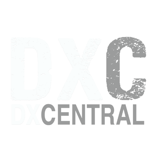 DX Central | Because We're All About Radio Logo